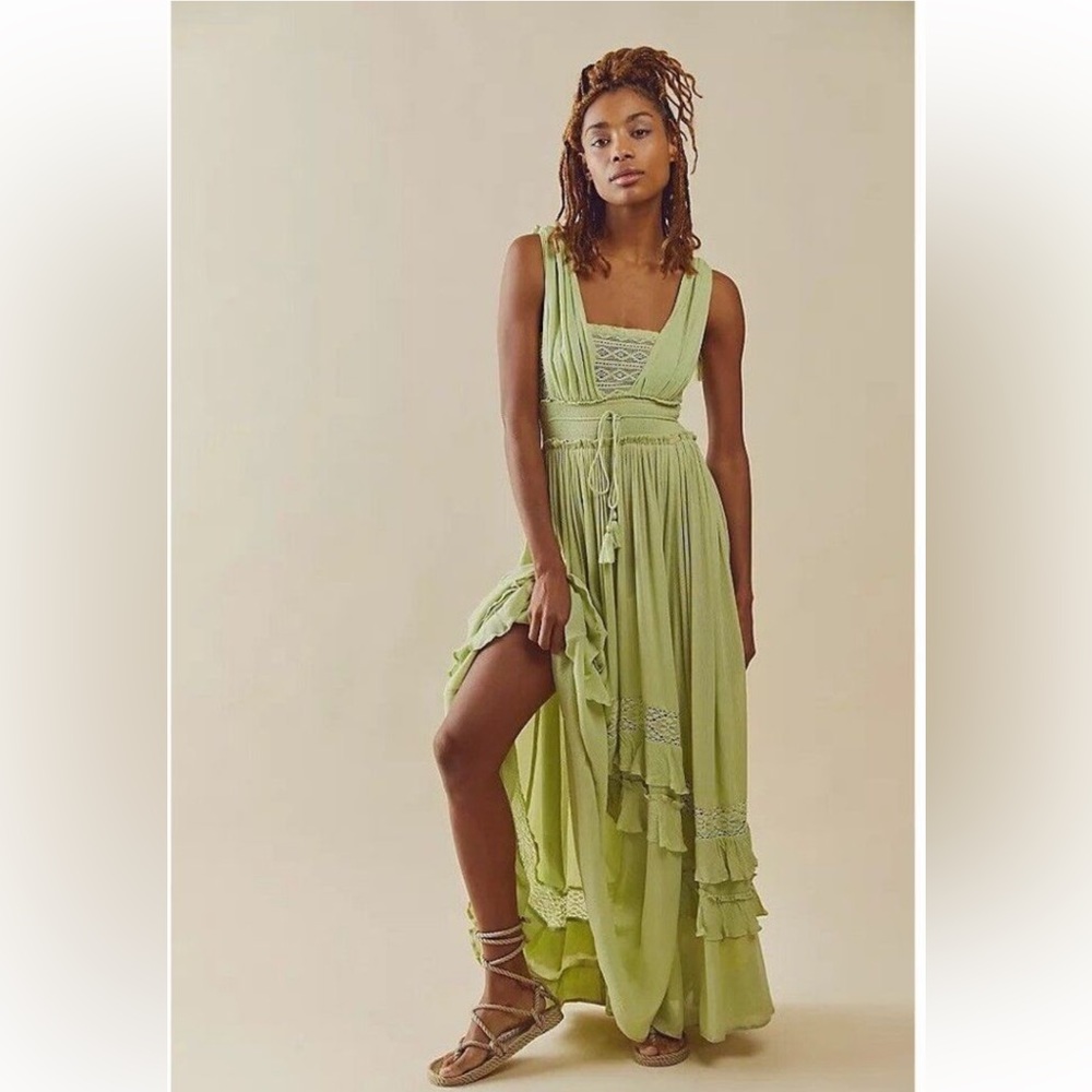 Free People Santa Maria Maxi in Misty Path